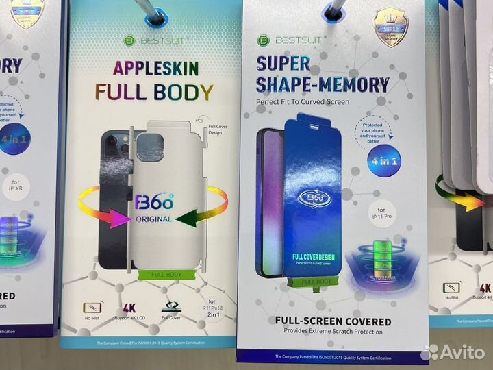 Гидрогелевая пленка iPhone 360