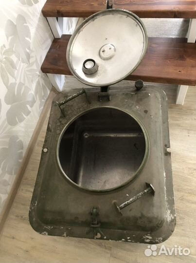 Куб 100 литров с двойными стенками пвк