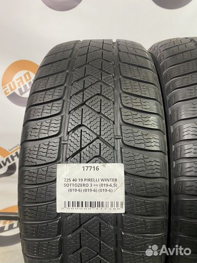 Pirelli Winter Sottozero 3 225/40 R19