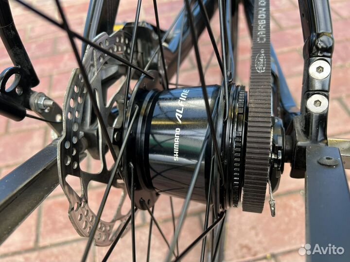 Швейцарский BMC alpenchallenge Alfine + ремень