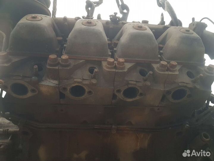Блок двигателя Камаз простой Атмосферник