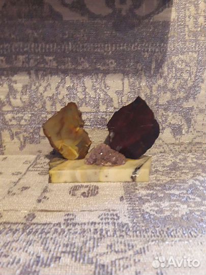 Аметист,яшма,сердолик