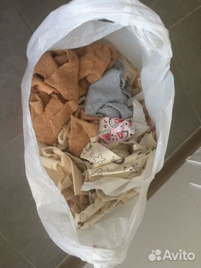 Кусочки ткани (пакет)