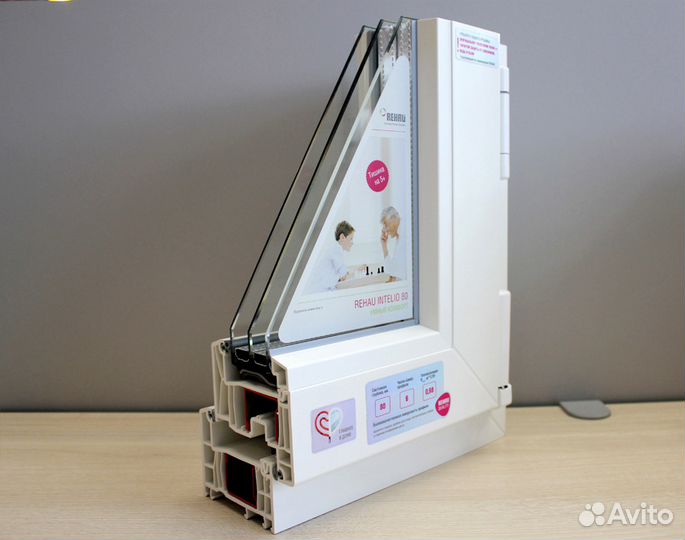 Самые тихие и теплые окна Intelio 86 мм от Rehau