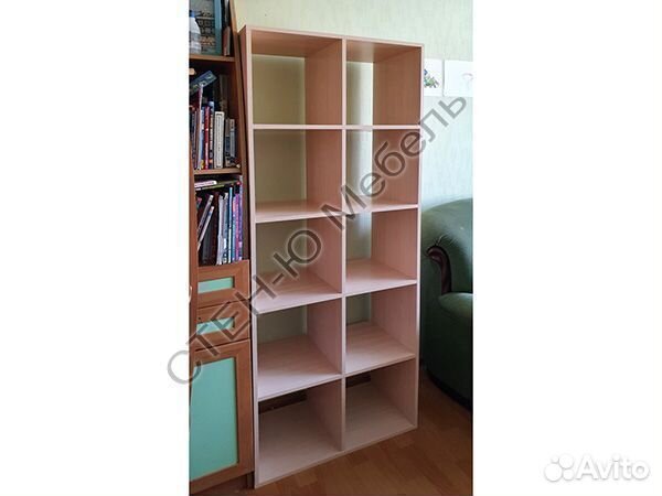 Стеллаж 2х5 (тип IKEA Каллакс) дуб
