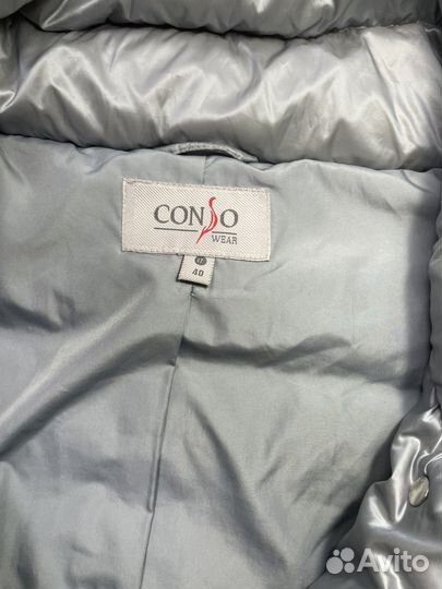 Пуховик пальто Conso Wear 40 xs(на 42-44) женский