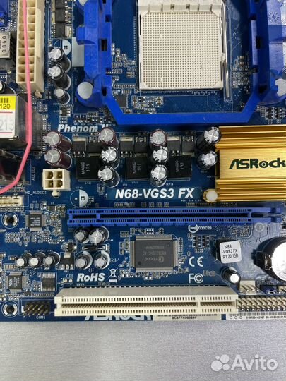 ASRock N68-VGS3 FX Socket AM3