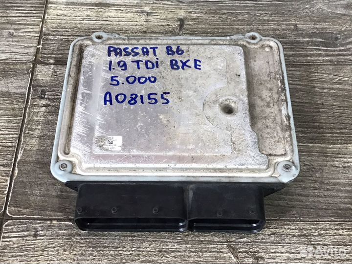 Блок управления двигателем 1.9 TDI BXE 2005 - 2010