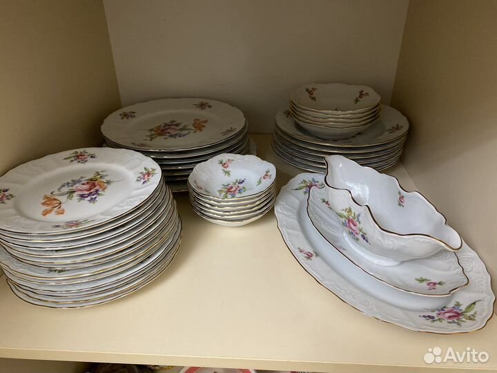 Чешский чайный сервиз