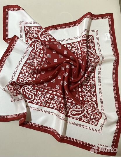 Balmain палантин платки шелк Max Mara Coccinelle