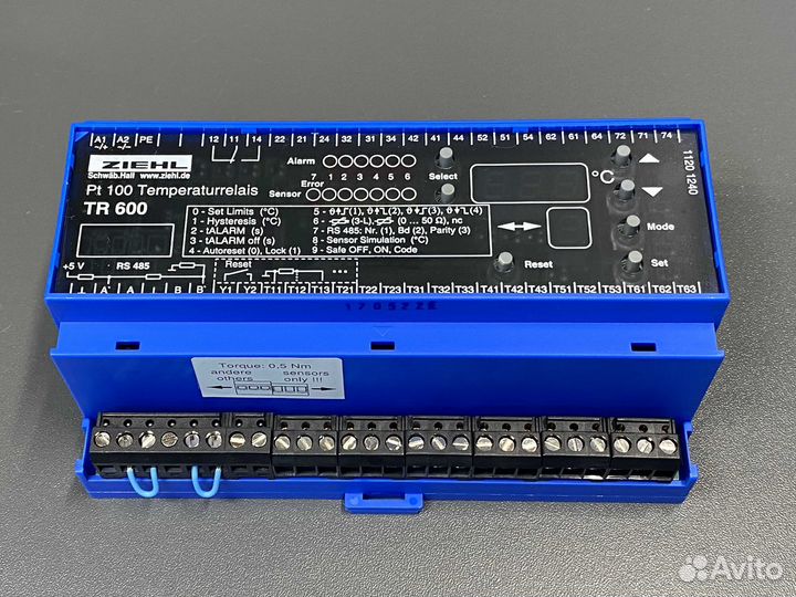 Ziehl TR 600 T224156 Siemens 7XV5662 новое, 1 шт