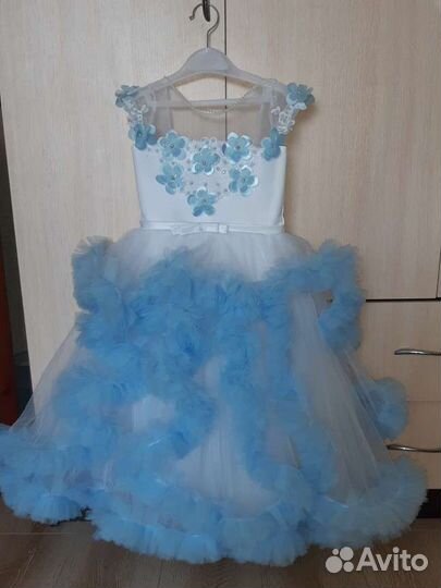 Платье для девочки от 4 до 6 лет