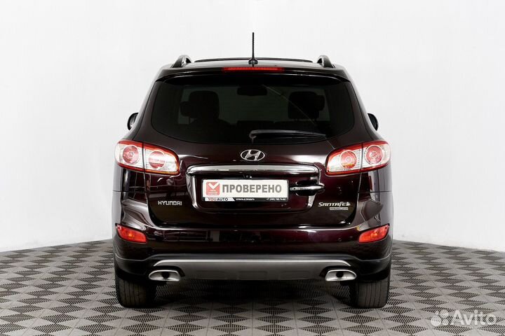 Hyundai Santa Fe 2.4 AT, 2012, 168 000 км