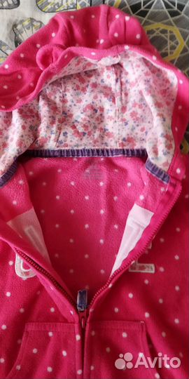 Флисовый комбинезон carters 92