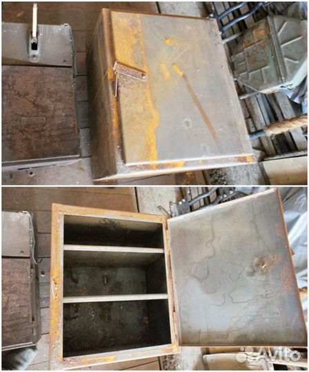 Железный ящик для инструмента