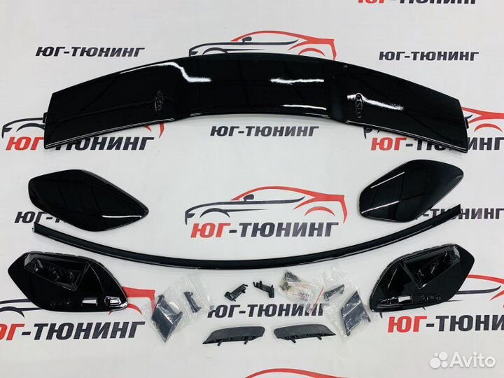 Спойлер на Mercedes A-class w177 черный (Хэтчбек)