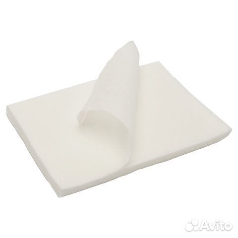 Салфетка одноразовая белая 10х10 см, комплект 100