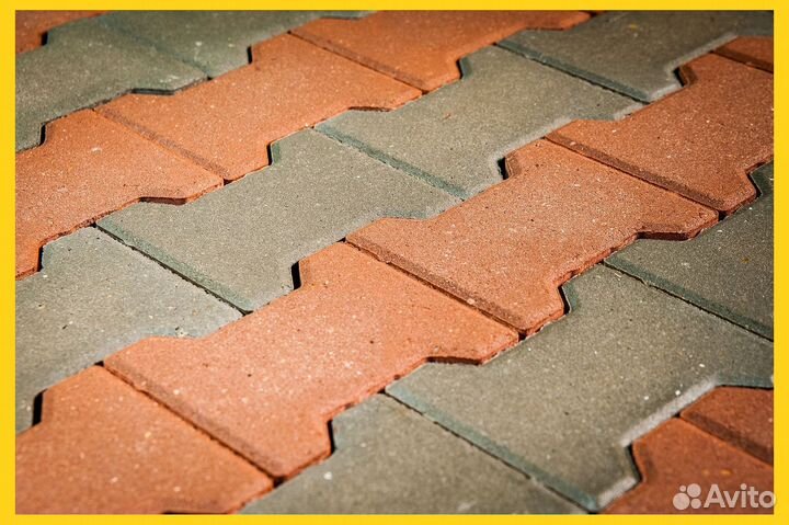 Тротуарная плитка Брусчатка