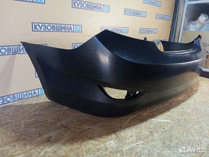 Бампер задний Hyundai Solaris (11-14г) седан