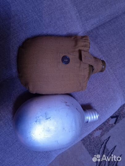 Фляга алюминиевая армейская