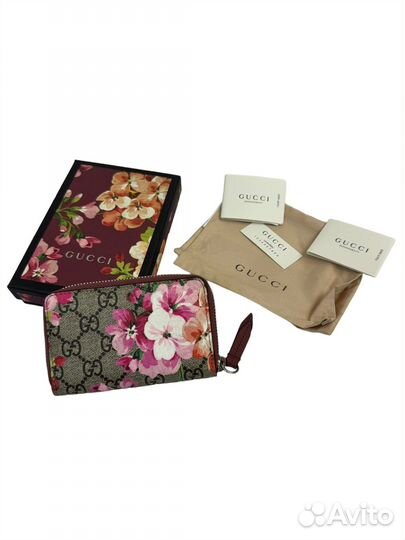 Кошелек Gucci Canvas Monogram Blooms Around Wallet