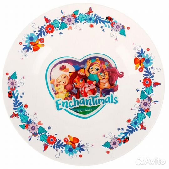 Набор стеклянной посуды (кружка, тарелка, салатник