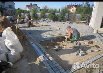 Тротуарная плитка, брусчатка