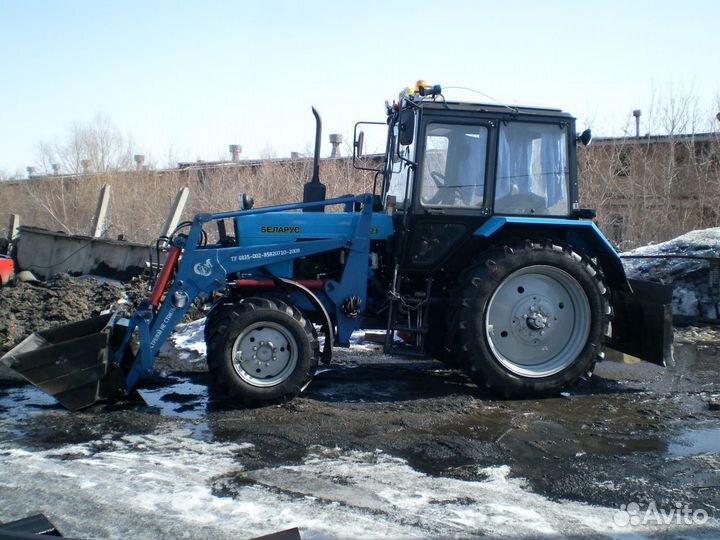 Погрузчик фронтальный 800кг(пку-0.8) для мтз-80,82