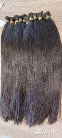 Волосы натуральные для наращивания 58см