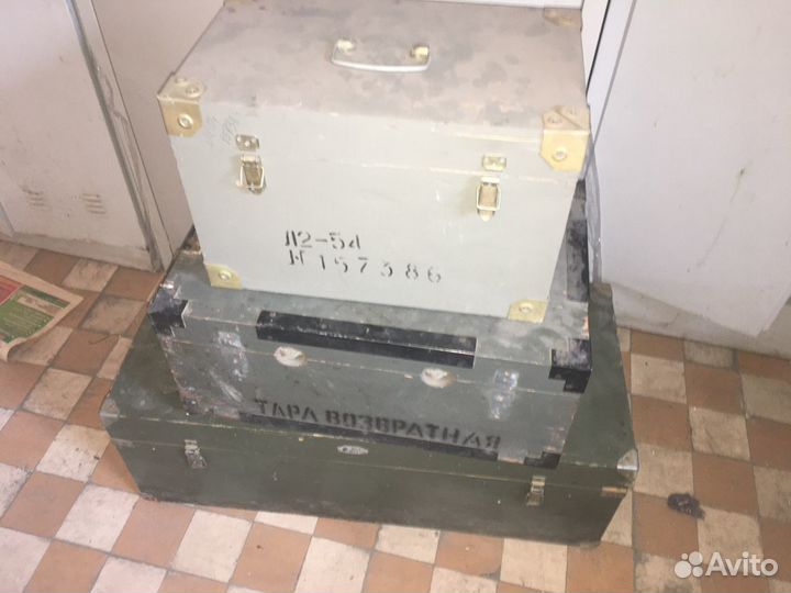 Ящик от Зип.ящики от приборов