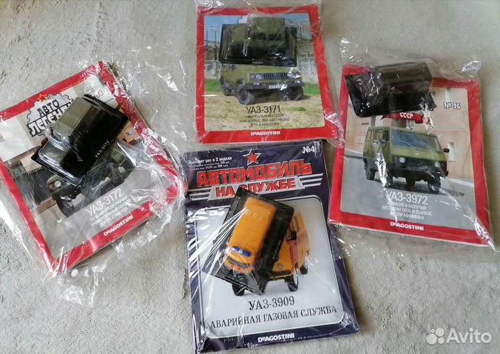 Модель УАЗ в ассортименте