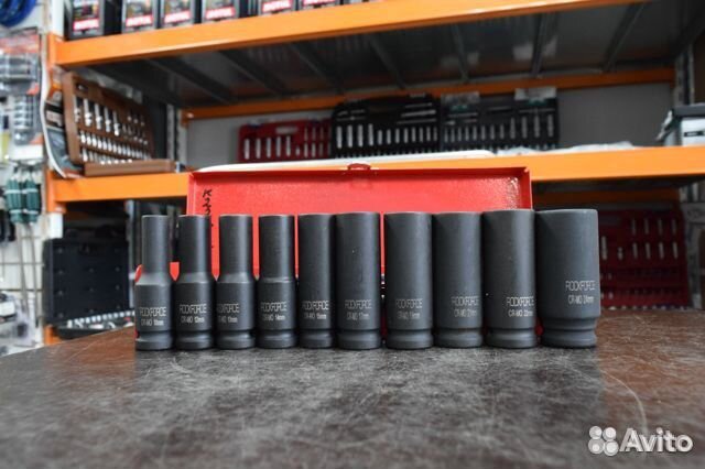 Набор головок торцевых 1/2