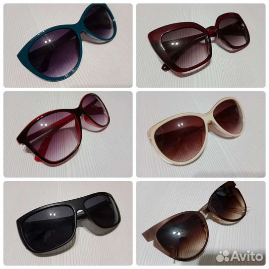 Солнцезащитные очки женские и мужские