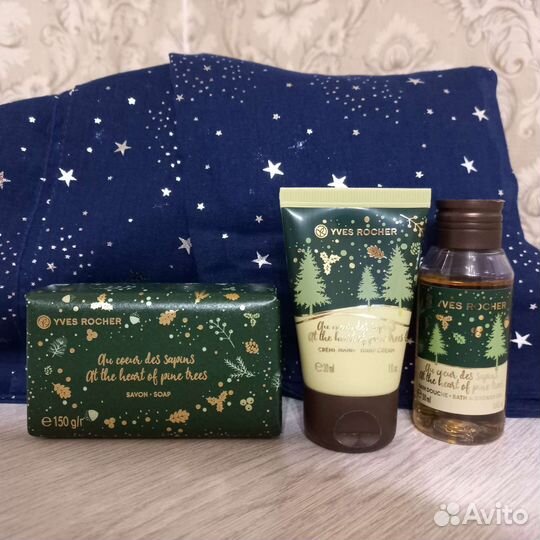 Наборы,мыло твёрдое снятость Yves Rocher, Корея