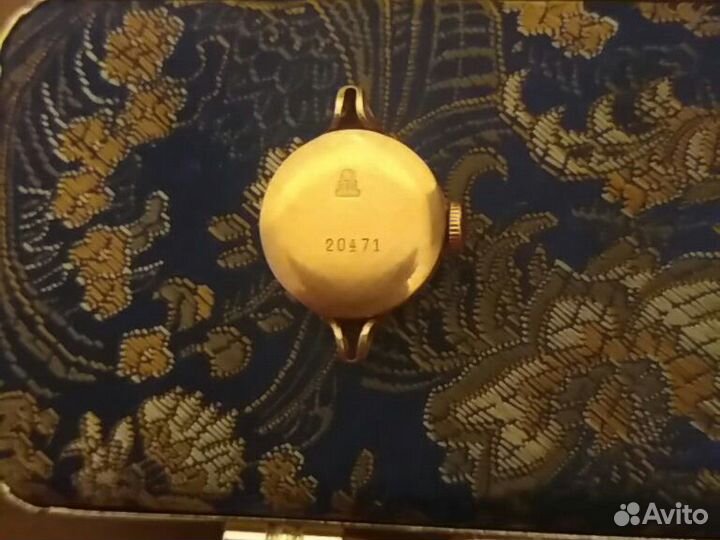 Золотые часы Волга антиквариат