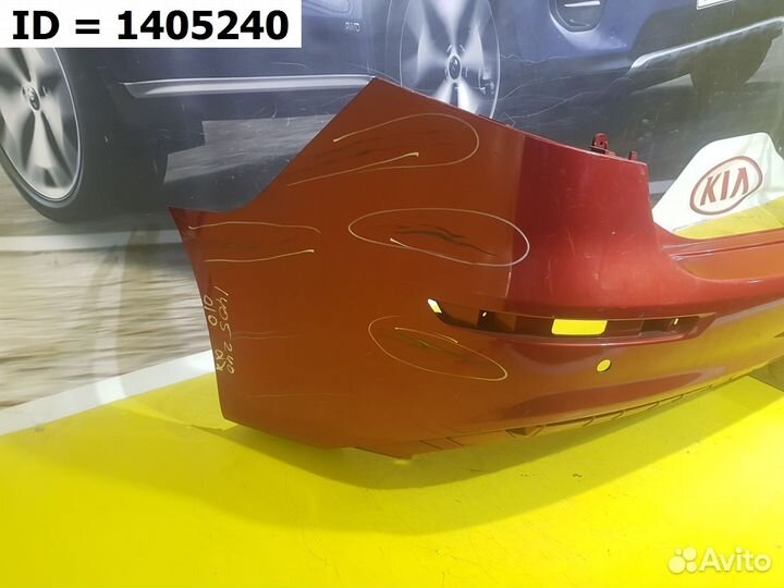 Бампер задний Kia Rio