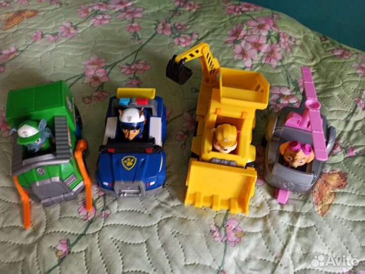 Игрушки щенячий патруль