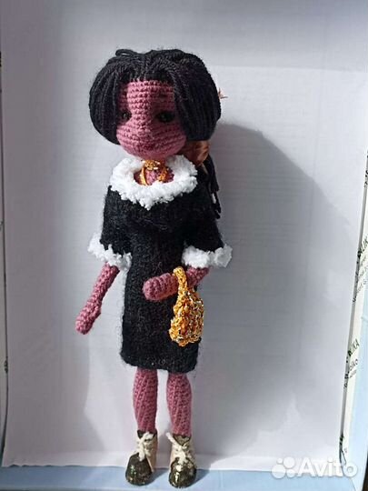 Куклы вязанные ручная работа