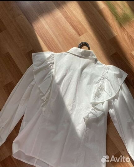 Рубашка с валанами