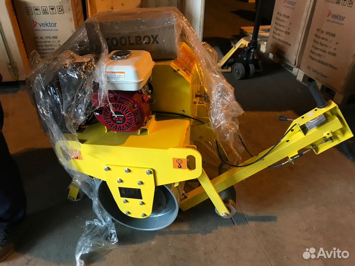 Виброкаток ручной одновальцовый