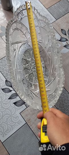 Ваза хрустальная СССР