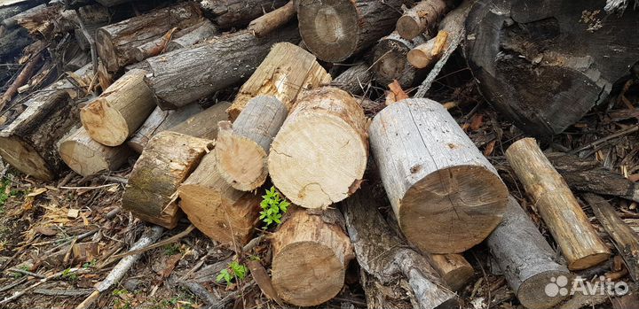 Дрова не колотые тюльками