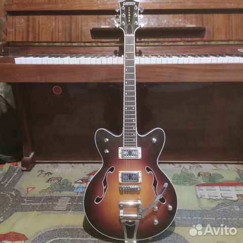 Джазовая электрогитара Gretsch купить в Калуге | Хобби и отдых | Авито