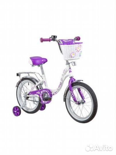Велосипед двухколесный 16 novatrack butterfly