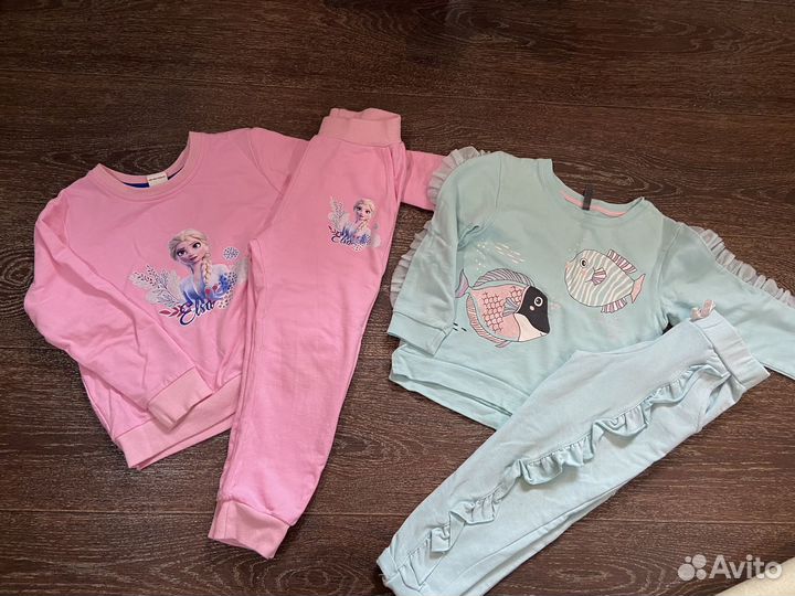 Вещи пакетом на девочку 104-110