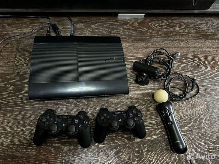 Игровая приставка ps3 super slim