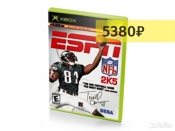 Espn NFL 2K5 (Xbox/Xbox 360, б/у) (Xbox)