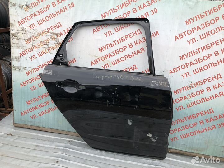 Дверь задняя правая Ситроен C4 B7