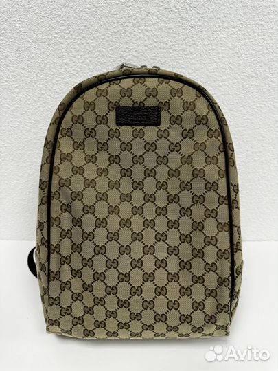 Gucci GG Supreme Biege Backpack оригинал