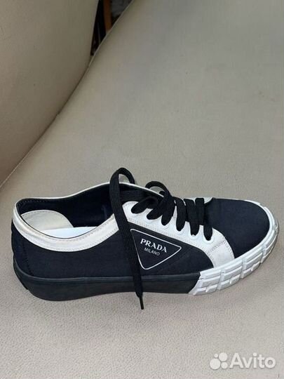 Кроссовки Кеды Слипоны Prada новые